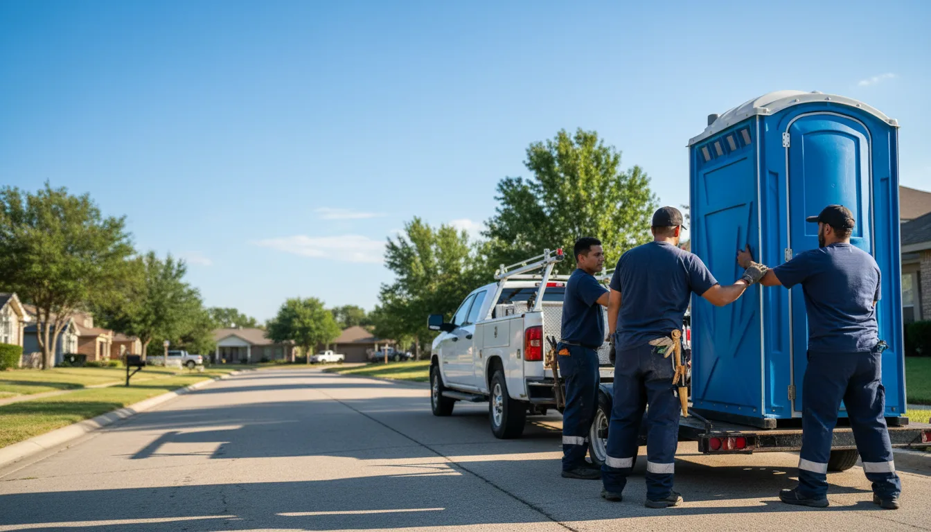 Portable Toilet Rental in Paris, IL near me